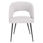 Safavieh Couture Cromwell Mid Century Dining Chair - Grey / Black