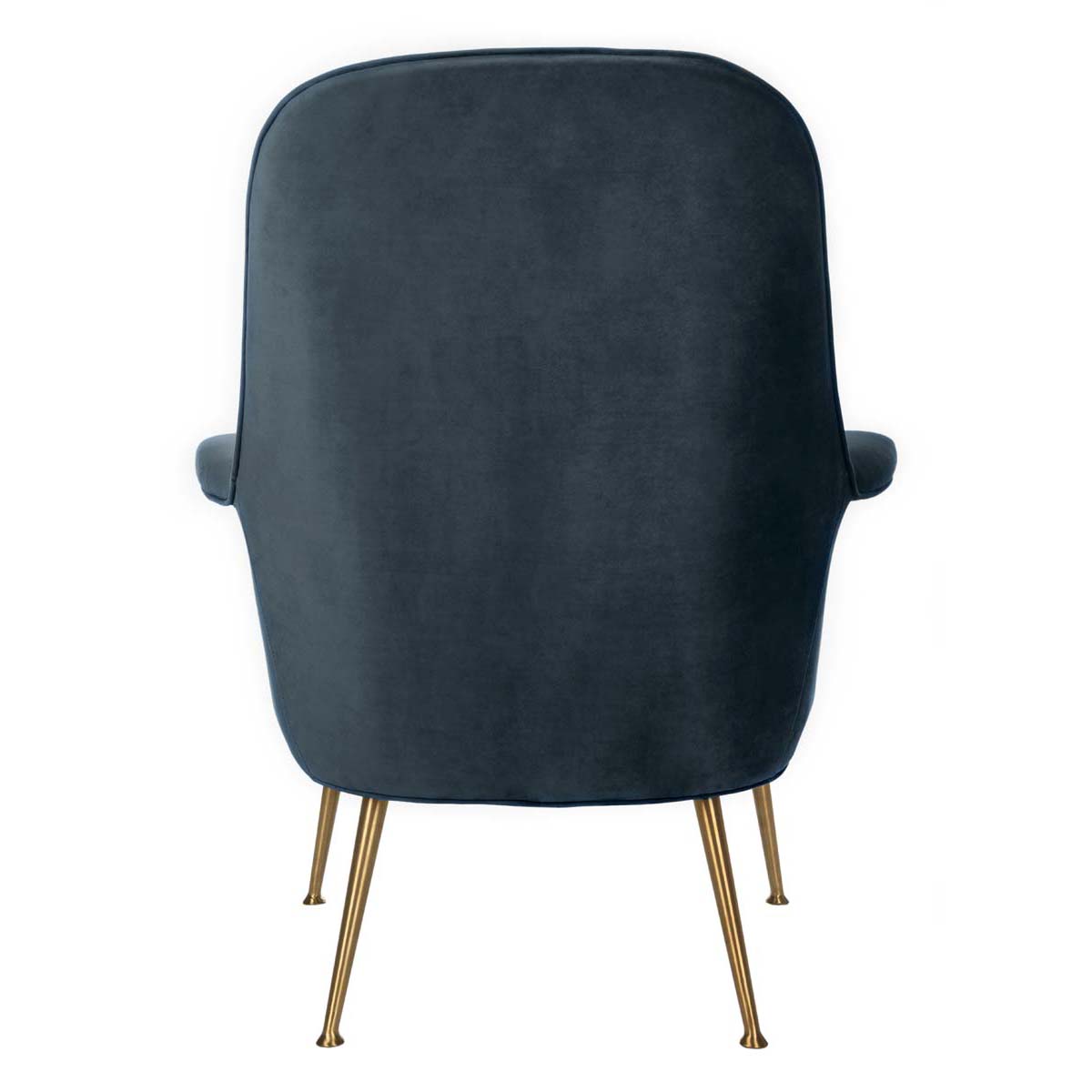 Safavieh Couture Aimee Velvet Arm Chair - Navy