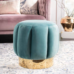 Safavieh Couture Maxine Channel Tufted Otttoman