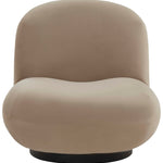 Safavieh Couture Stevie Boucle Accent Chair - Light Brown / Black