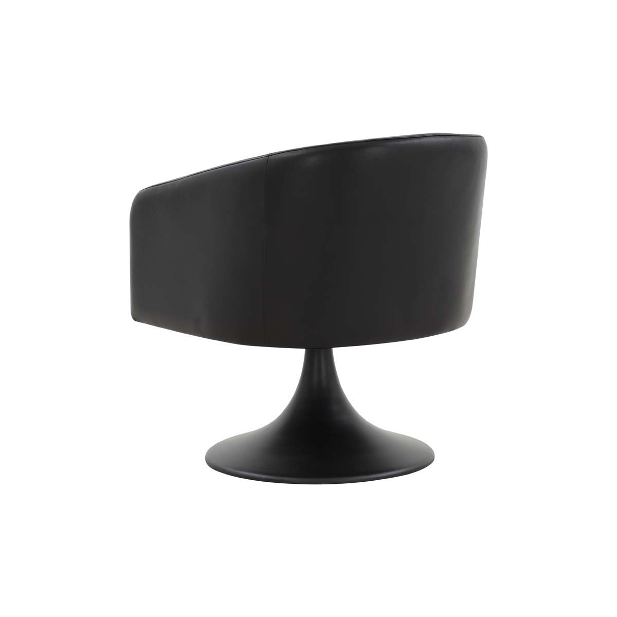 Safavieh Couture Gonzalez Pedastal Chair - Black