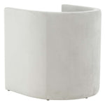Safavieh Couture Rosabeth Curved Accent Chair - Light Grey