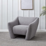 Safavieh Couture Stefanie Modern Accent Chair - Light Grey