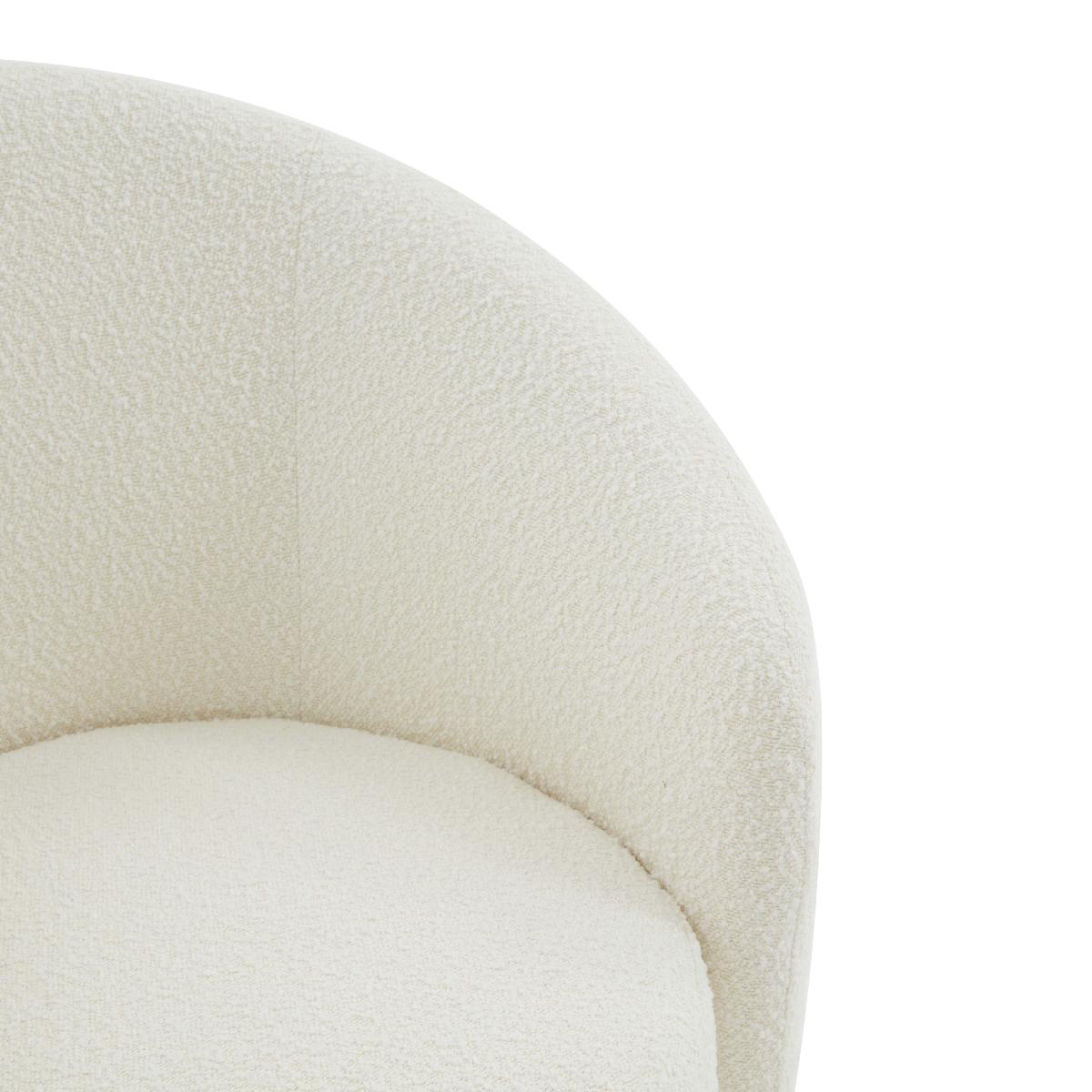 Safavieh Couture Danianna Boucle Accent Chair - Ivory