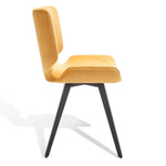 Safavieh Couture Matty Scandinavian Dining Chair - Mustard