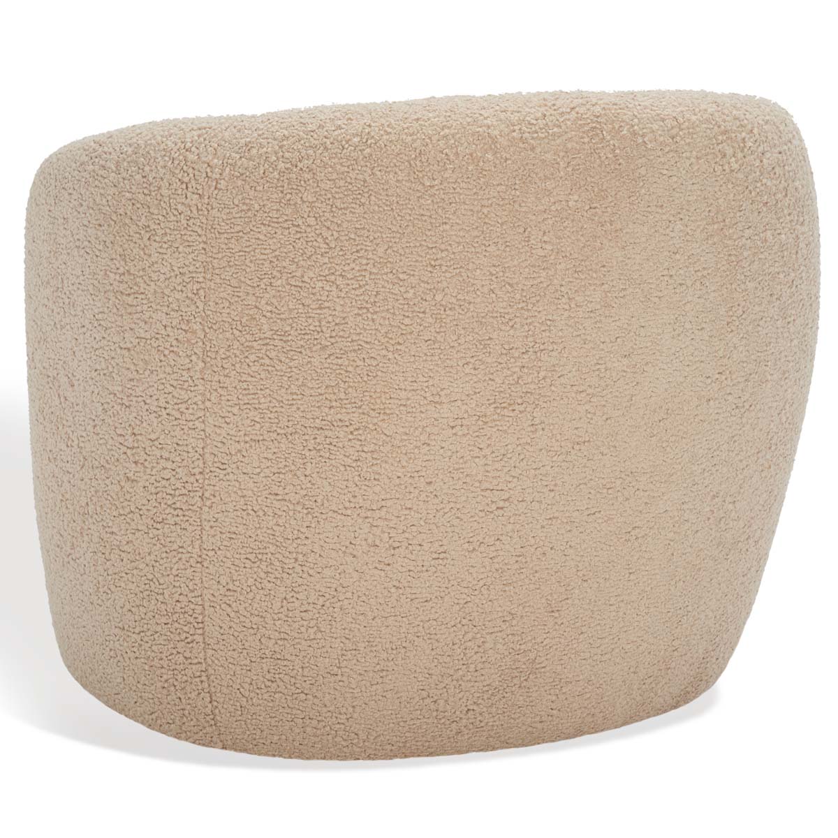 Safavieh Couture Everly Barrel Back Accent Chair - Light Brown