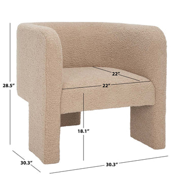 Safavieh Sammie 3 Leg Accent Chair , SFV5034