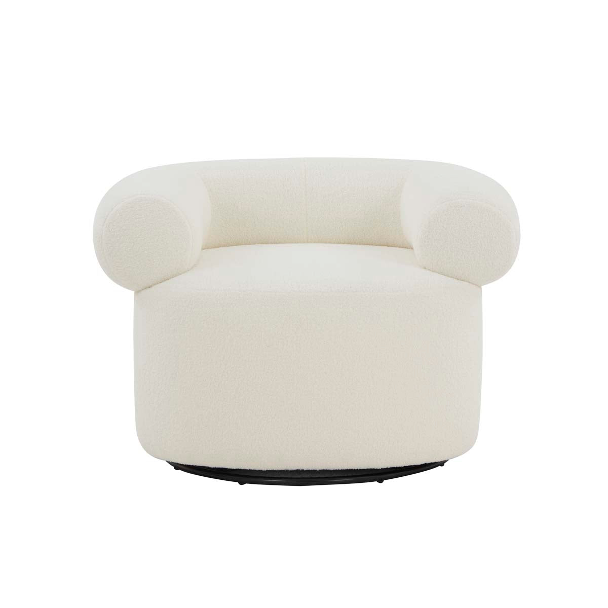 Safavieh Couture Sadie Swivel Accent Chair - Ivory