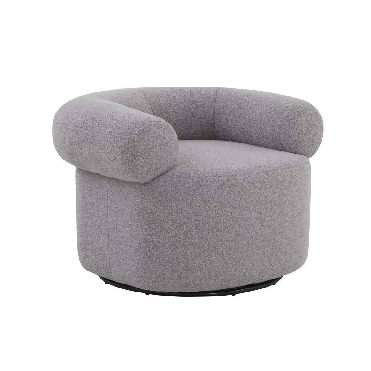 Safavieh Couture Sadie Swivel Accent Chair - Light Grey