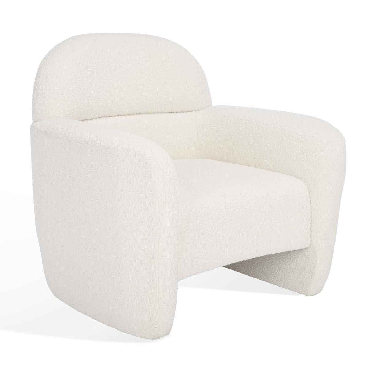 Safavieh Couture Bellamaria Boucle Accent Chair - Ivory