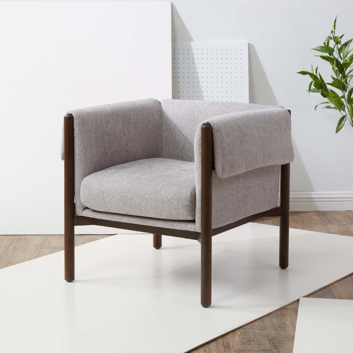 Safavieh Couture Daphanie Accent Chair - Grey