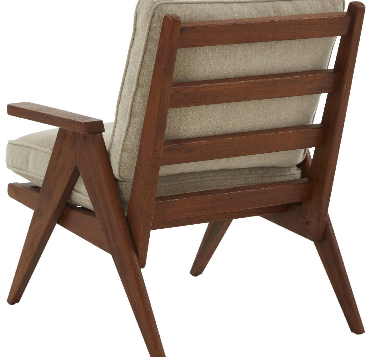 Safavieh Couture Calita Scandinavian Accent Chair - Beige / Light Brown
