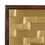 Safavieh Couture Skylar Brass Sideboard - Wood