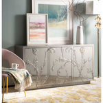 Safavieh Couture Narcisa Floral Sideboard - Silver