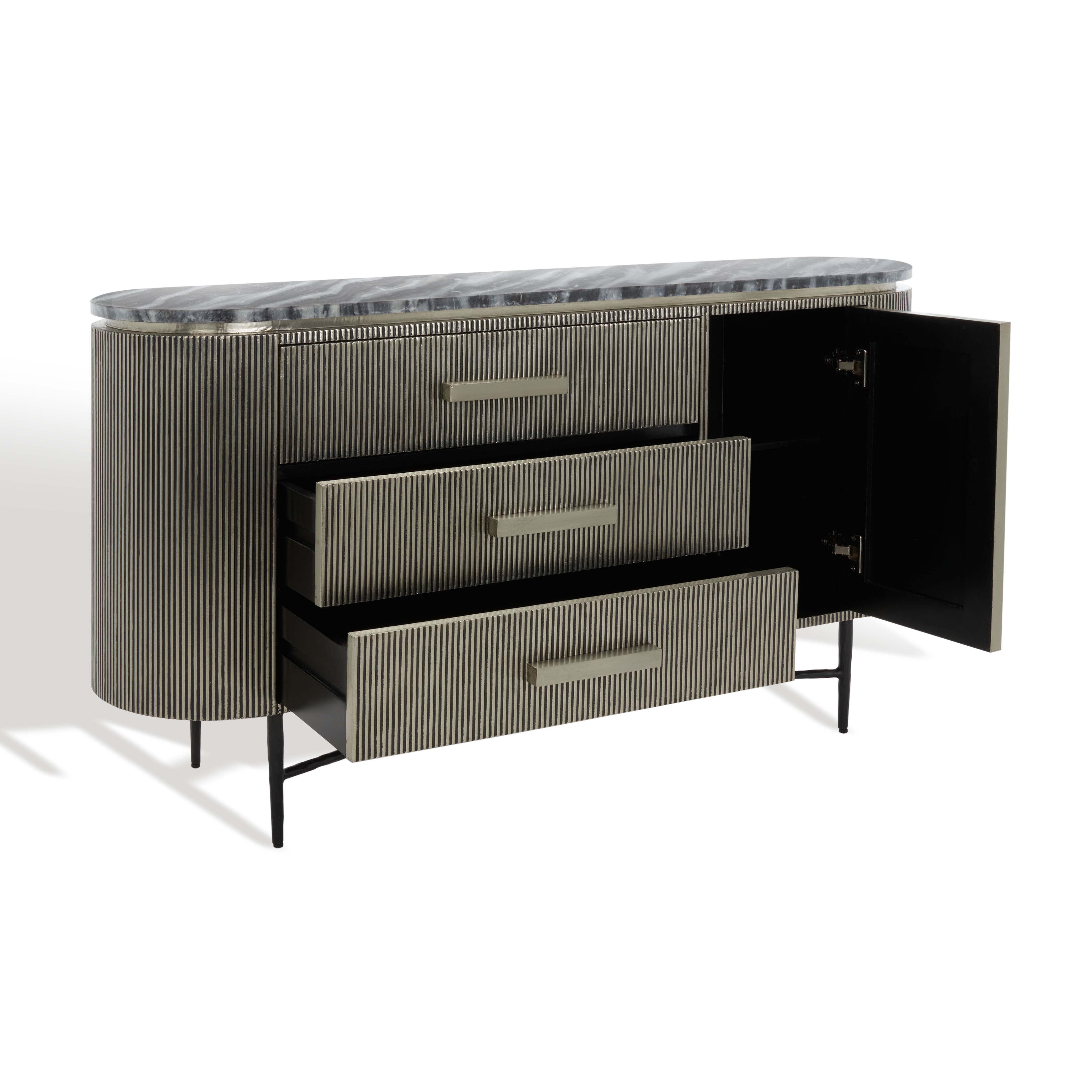 Safavieh Couture Everlyse Marble Top Sideboard