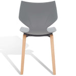 Safavieh Couture Darnel Molded Plastic Dining Chair - Grey / Natural