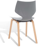 Safavieh Couture Darnel Molded Plastic Dining Chair - Grey / Natural