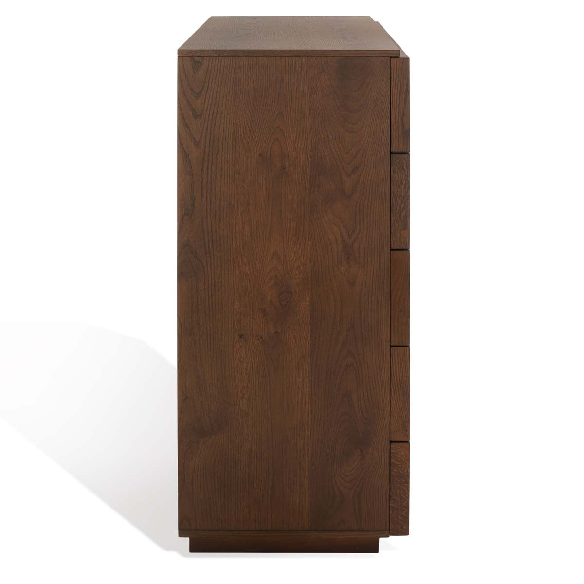 Safavieh Couture Zeus 5 Drawer Tall Dresser - Medium Oak