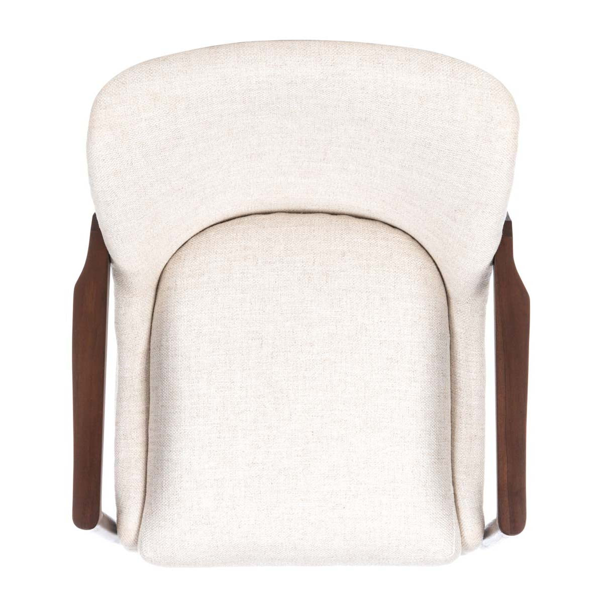 Safavieh Couture Flannery Mid Century Accent Chair - Cream