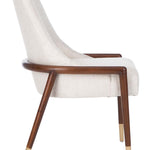 Safavieh Couture Brennan Mid Century Chair - Cream