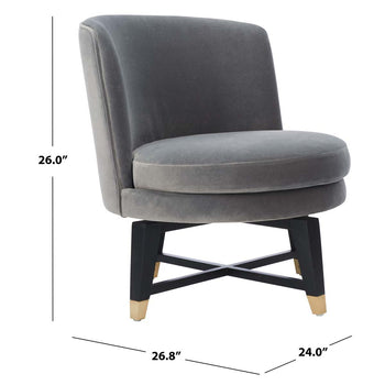 Safavieh Trinity Swivel Accent Chair, SFV9022