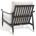 Safavieh Couture Kiara Mid Century Accent Chair - Beige / Black