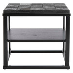 Safavieh Couture Brodie Side Table - Charred Black