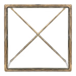 Safavieh Couture Jessa Metal Square End Table - Brass