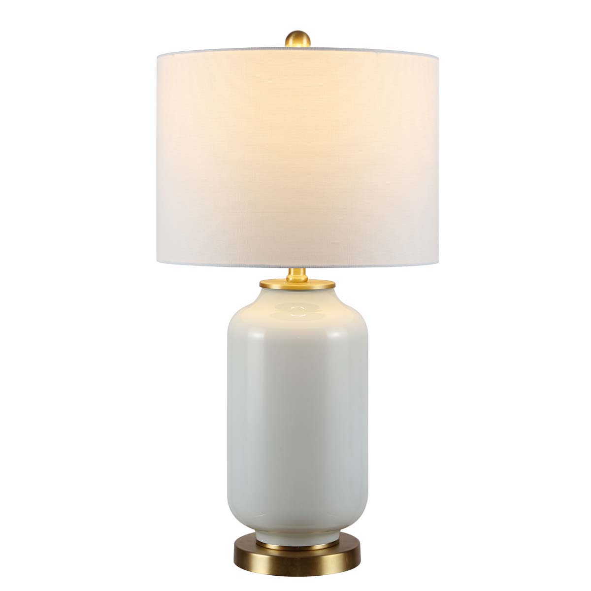 Safavieh Amaia Glass Table Lamp , TBL4285 - White