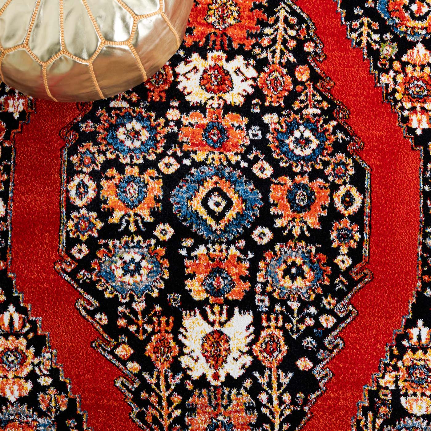 Safavieh Vintage Hamadan 265 Rug, VTH265 - RED / BLACK