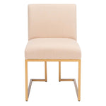 Safavieh Ayanna Side Chair , ACH6206 - Beige / Gold (Set of 2)
