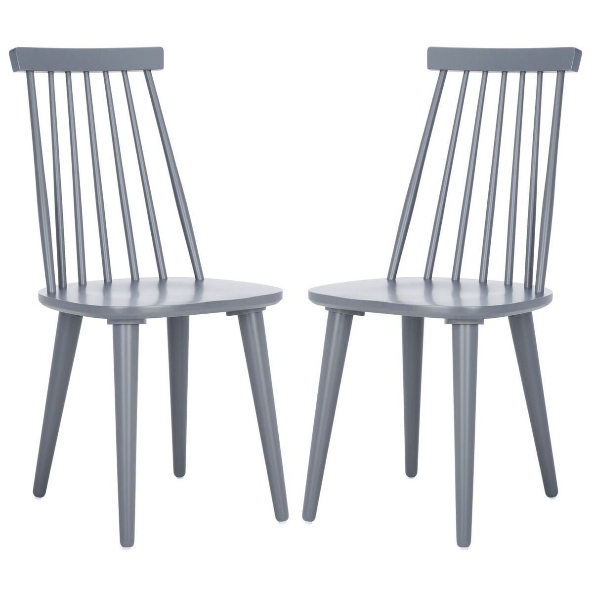 Safavieh Burris 17''H Spindle Side Chair (Set of 2), AMH8511