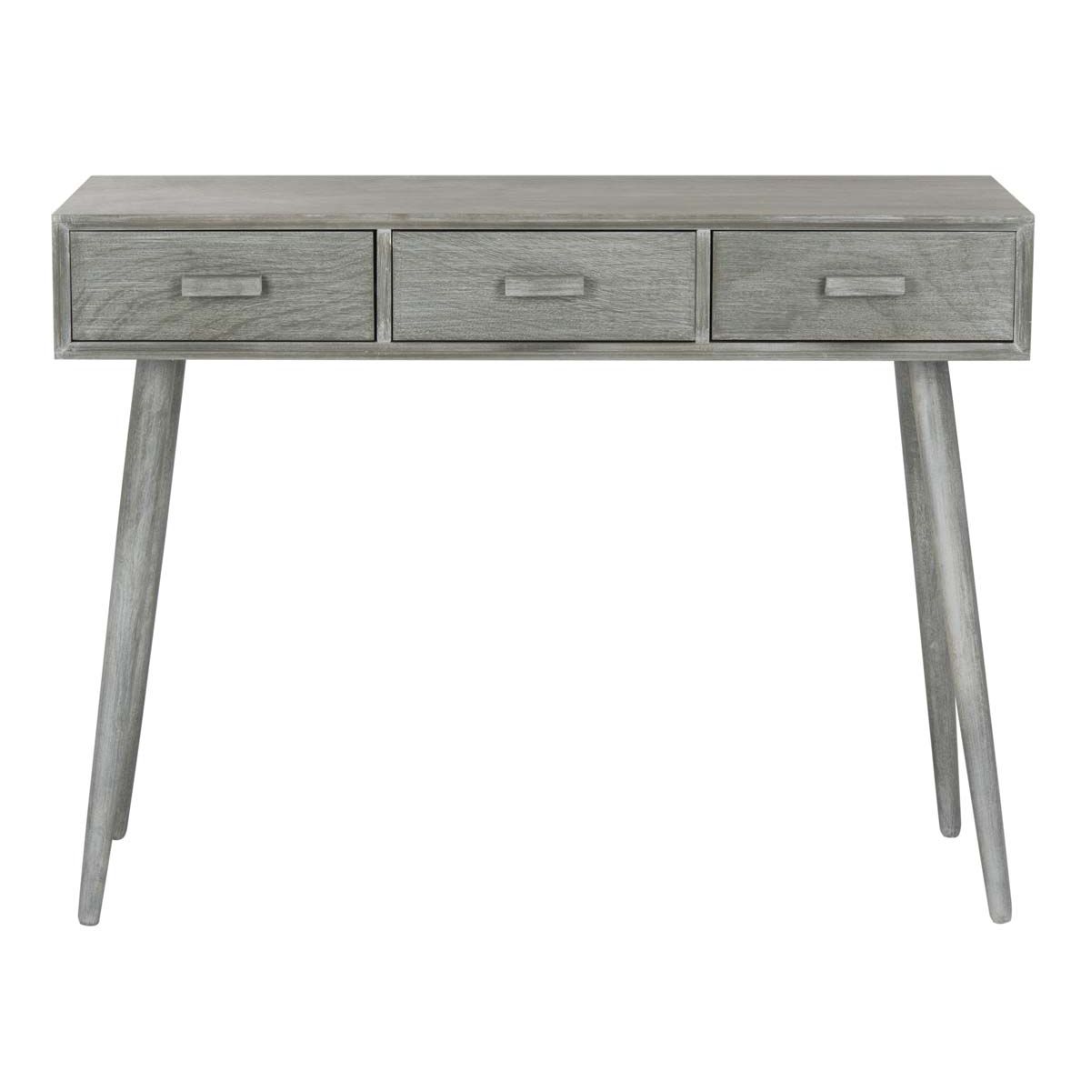 Safavieh Albus 3 Drawer Console Table , CNS5701 - Slate Grey