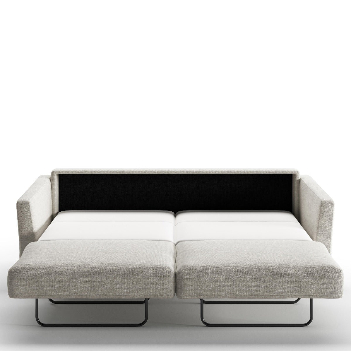 Luonto Furniture Monika King Sofa Sleeper - Fun 496 -234/9 Chrome