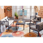 Safavieh Alda 4 Pc Outdoor Set With Accent Pillows , PAT7033