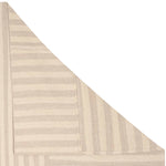 Ralph Lauren Canyon Stripe Patch Rug, RLR2867 - Dune