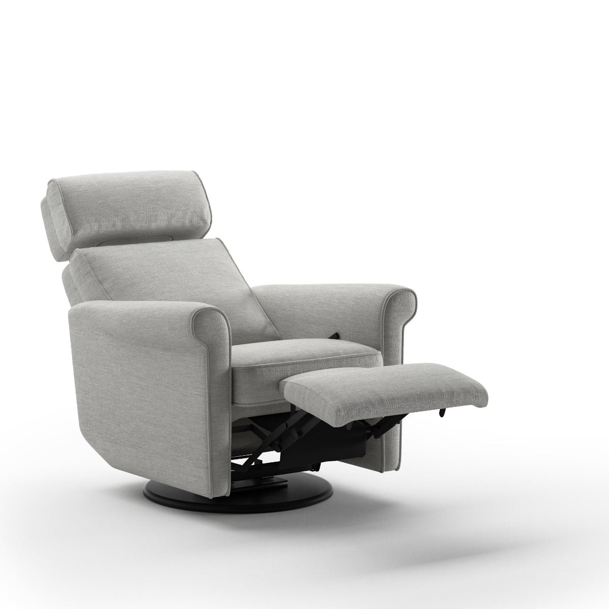 Luonto Furniture Rolled Recliner - Manual - Oliver 173