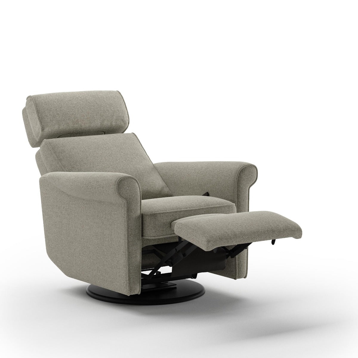 Luonto Furniture Rolled Recliner - Manual - Rene 03