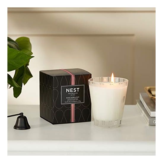Rose Noir & Oud 8oz. Candle by Nest New York