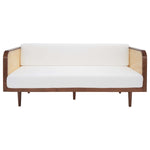Safavieh Couture Helena French Cane Daybed - Walnut / Natural
