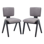 Safavieh Couture Alisyn Wood Dining Chair(Set of 2) , SFV4125 - Black / White