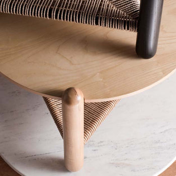Safavieh Couture Macianna Woven Shelf Coffee Table