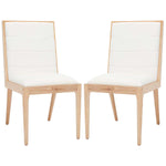 Safavieh Couture Laycee Dining Chair - Natural / White