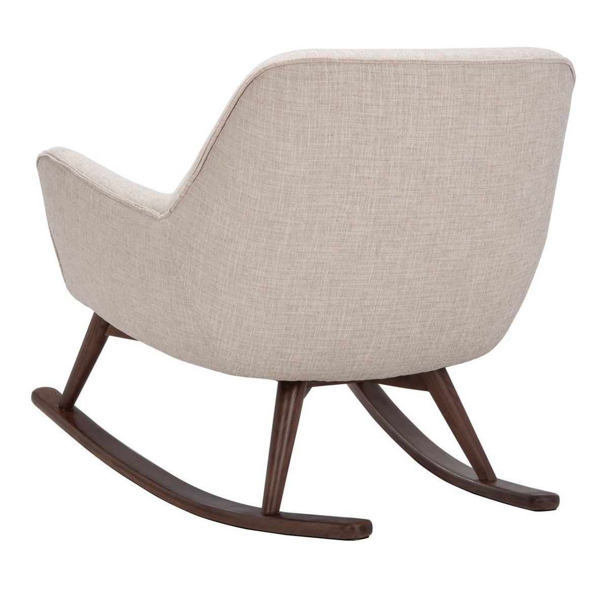 Safavieh Couture Mack Mid Century Rocking Chair - Oatmeal