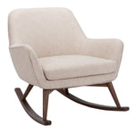Safavieh Couture Mack Mid Century Rocking Chair - Oatmeal