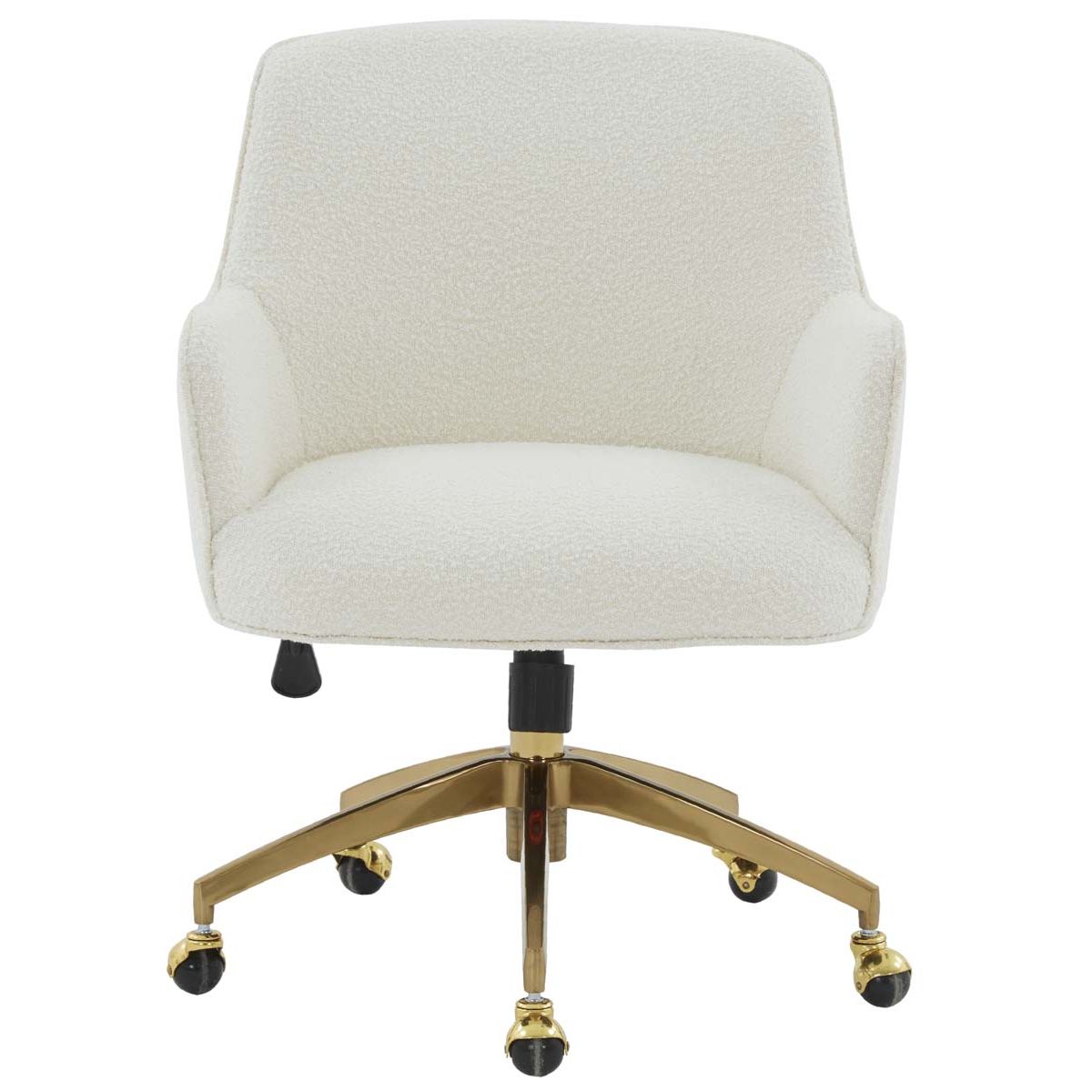 Safavieh Couture Kierstin Adjustable Desk Chair - Ivory / Gold