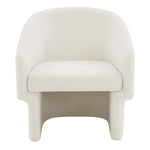 Safavieh Couture Susie Barrel Back Accent Chair - Ivory