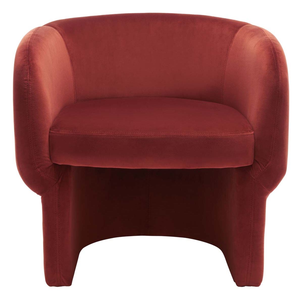 Safavieh Couture Kellyanne Boucle Modern Accent Chair - Rust