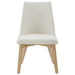 Safavieh Couture Sandralynn Linen Dining Chair - Ivory / Natural