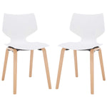 Safavieh Couture Darnel Molded Plastic Dining Chair - White / Natural